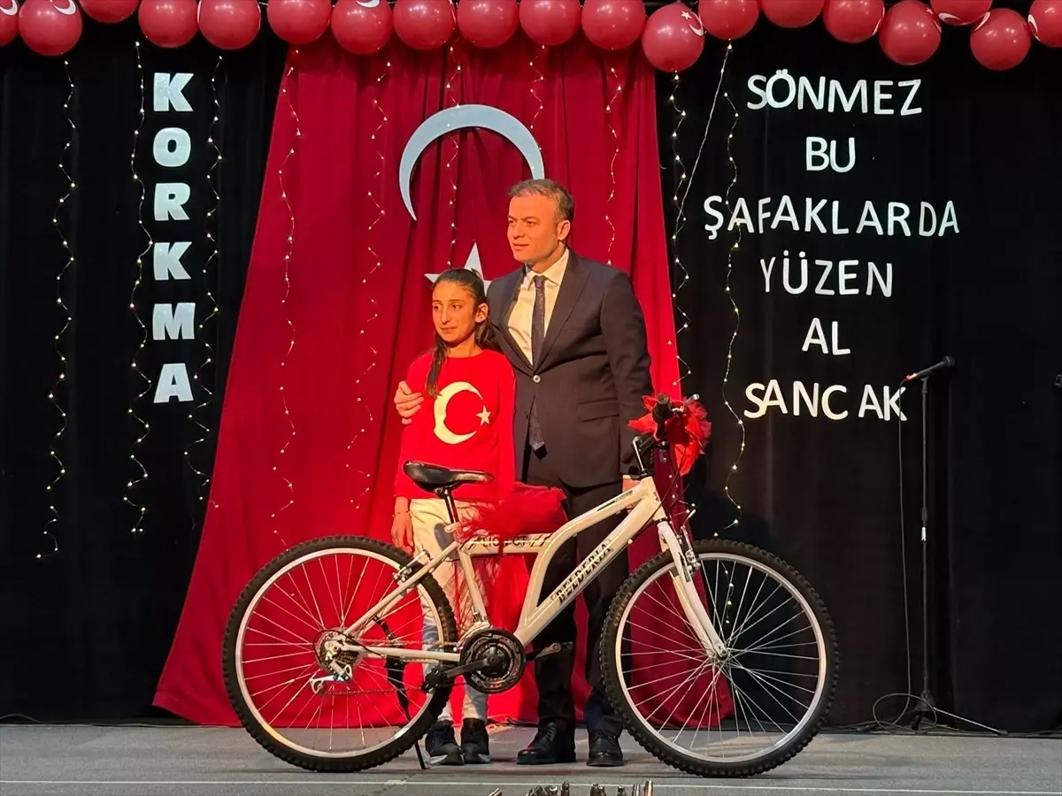 Çorum Alaca\'da İstiklal Marşı Programı