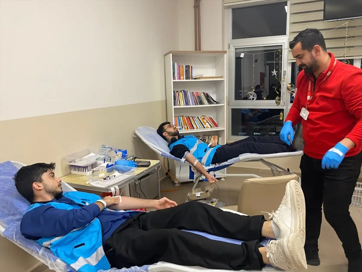 Alaçam\'da Kan Bağışı Etkinliği