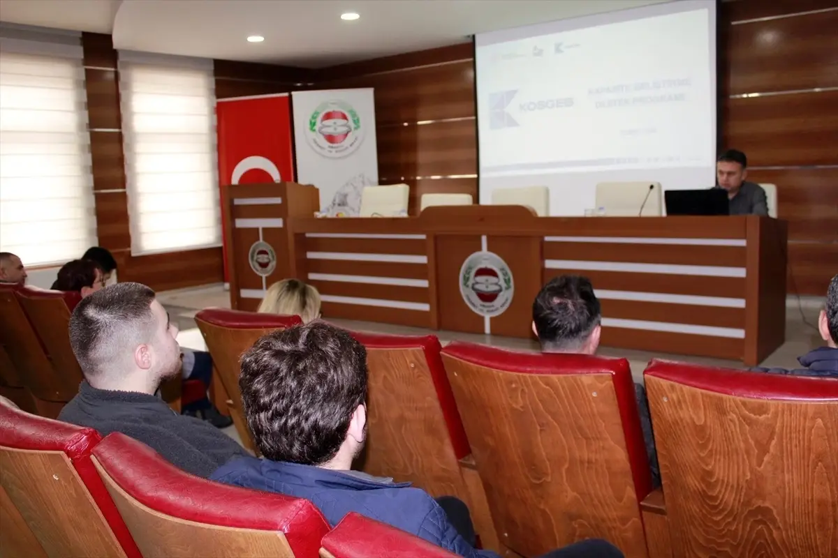 KOSGEB Destekleri Amasya\'da Anlatıldı
