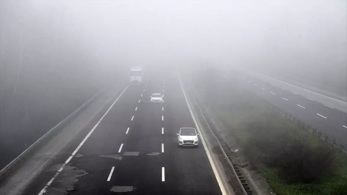 Düzce\'de Sis Uyarısı