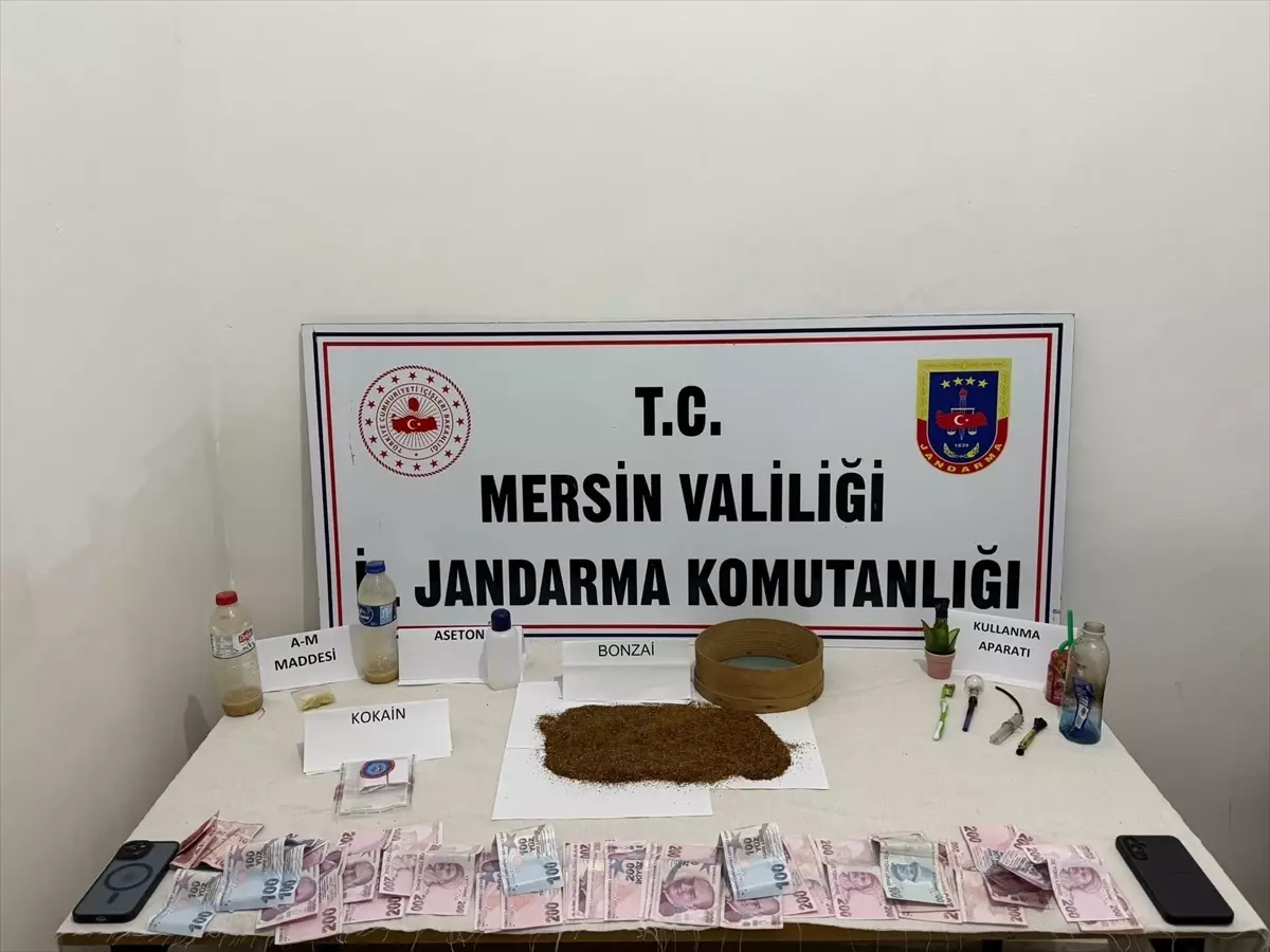 Anamur\'da Uyuşturucu Operasyonu: Zanlı Tutuklandı