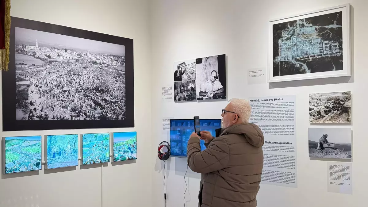 Kuşbakışı Filistin Sergisi Açıldı