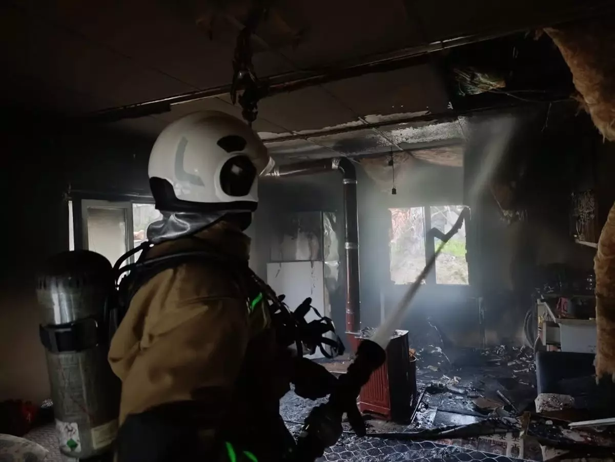 Antakya\'da Yangın Çıktı