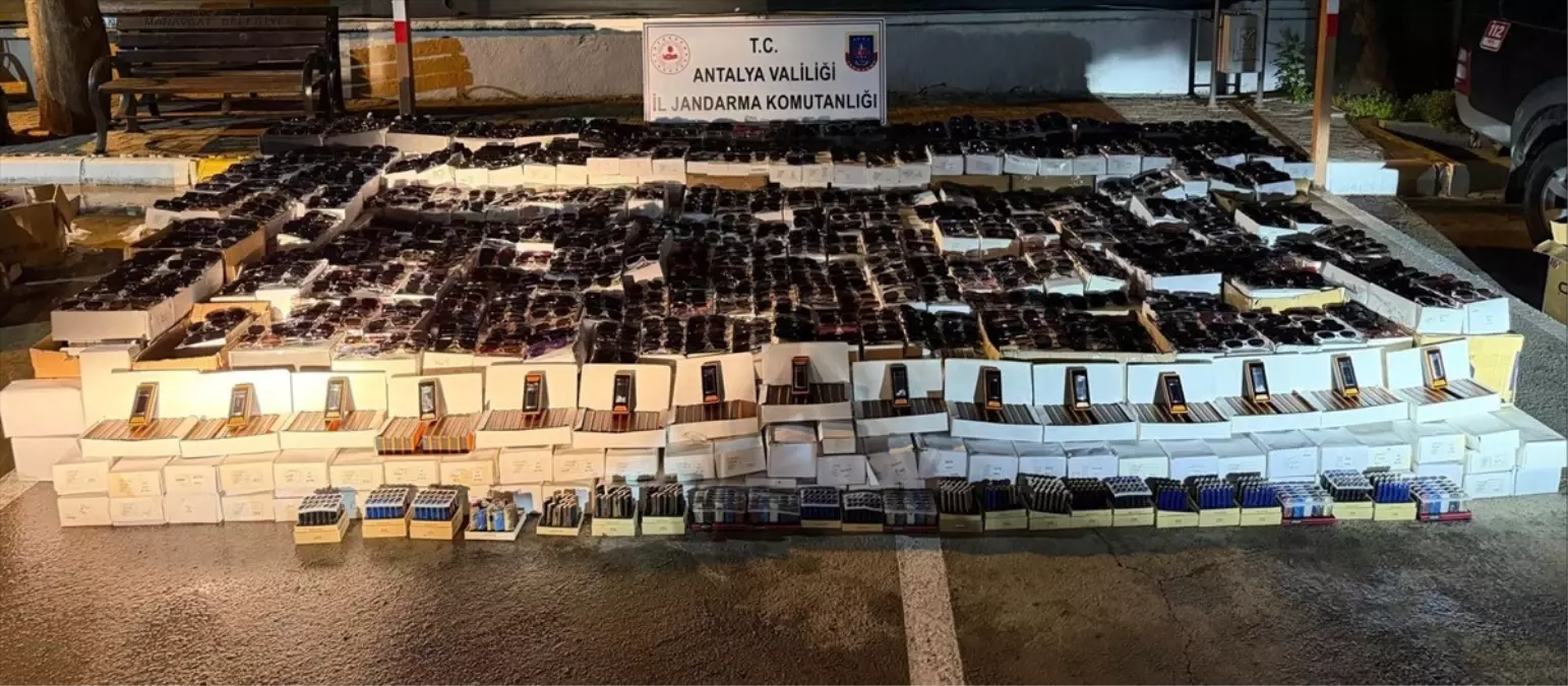 Manavgat\'ta Kaçakçılık Operasyonu