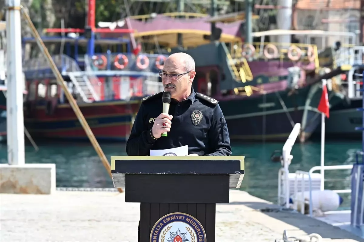 Antalya\'da Şehit Polis Memuru Veysel Özkayacan Karakol Botu göreve başladı