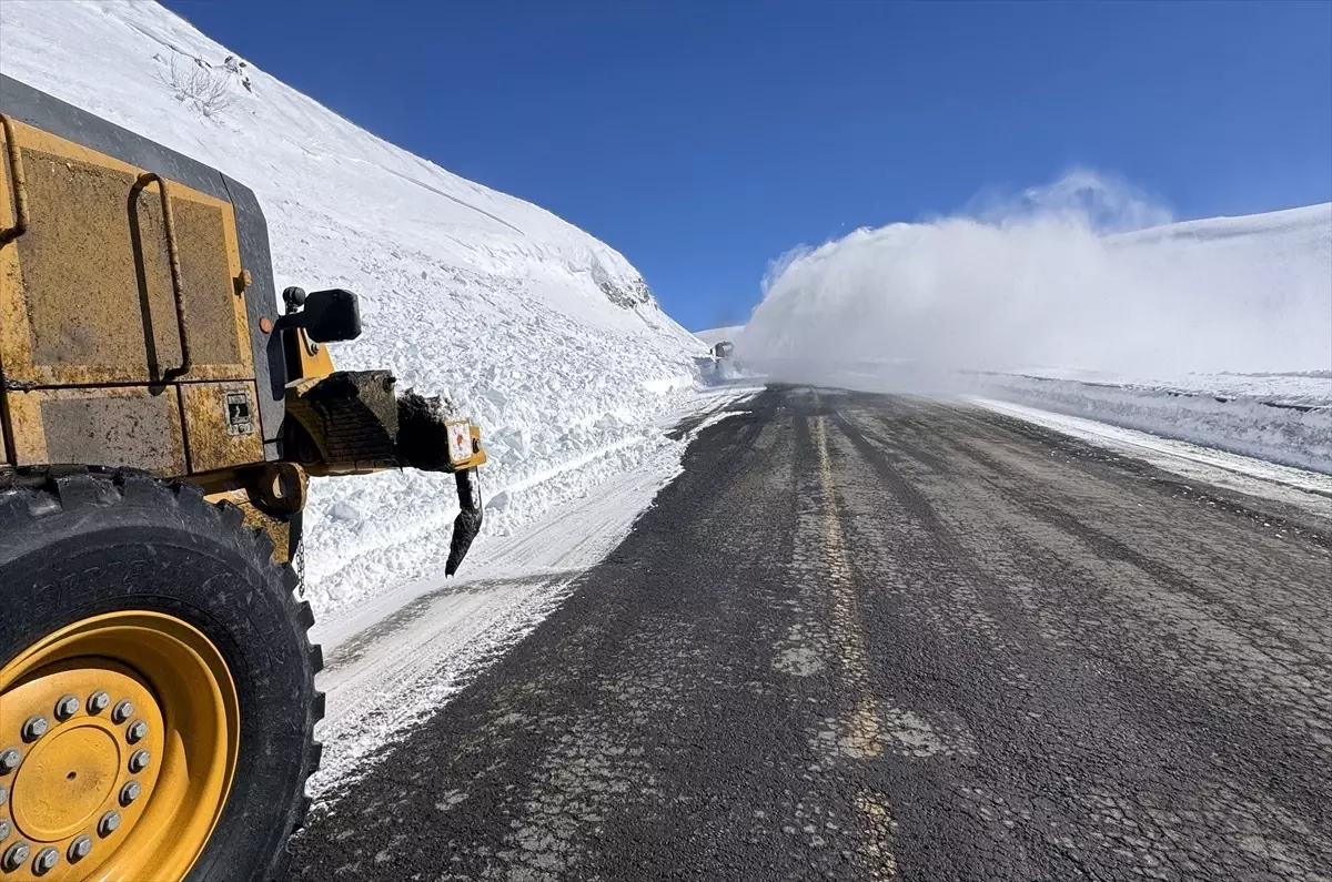 Ardahan-Şavşat Yolundaki Çığ Temizlendi