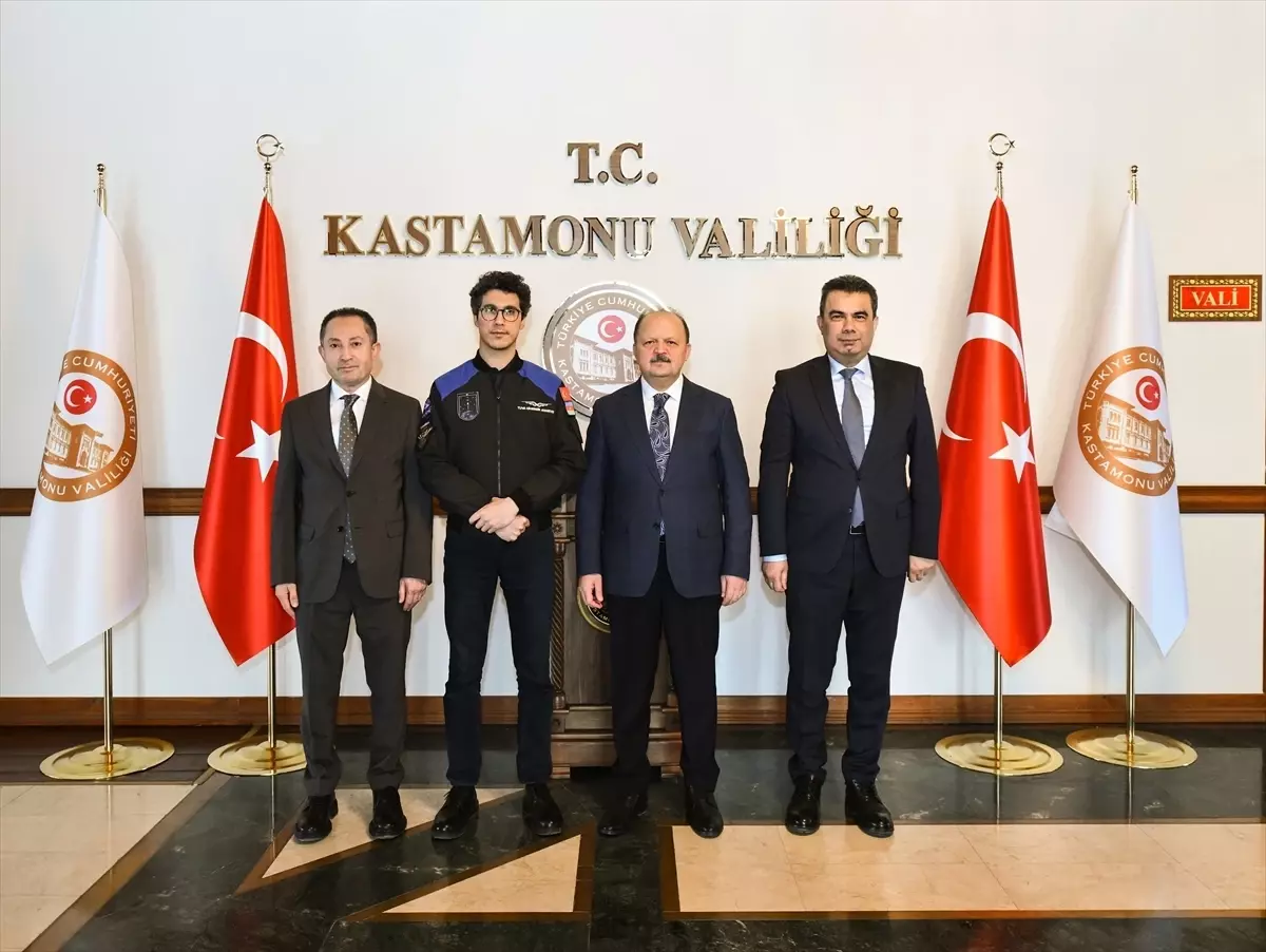 Astronot Atasever, Kastamonu\'yu Ziyaret Etti