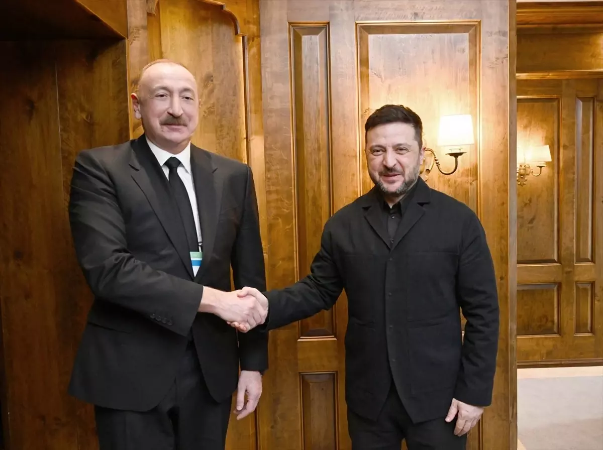 Aliyev ve Zelenskiy Münih\'te Görüştü