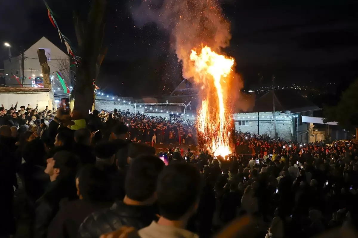 Şeki\'de Nevruz Bayramı Coşkuyla Kutlandı