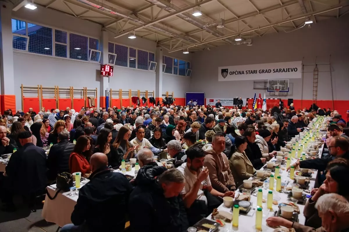 Saraybosna\'da Kardeşlik İftarı