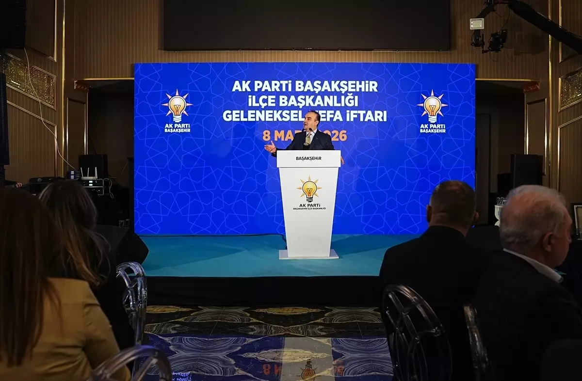 Bakan Kacır, AK Parti Başakşehir İlçe Başkanlığı Geleneksel Vefa İftarı\'nda konuştu Açıklaması
