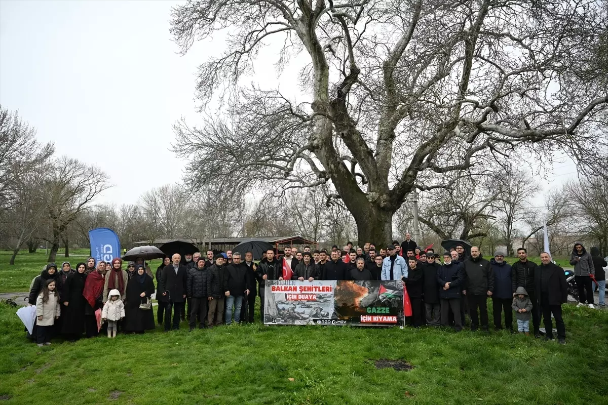 Balkan Şehitleri Sarayiçi\'nde Anıldı