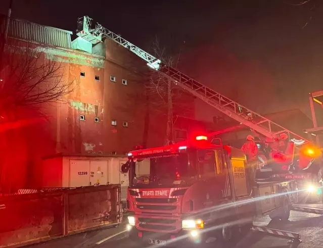 Başakşehir’de Altın Atölyesinde Yangın