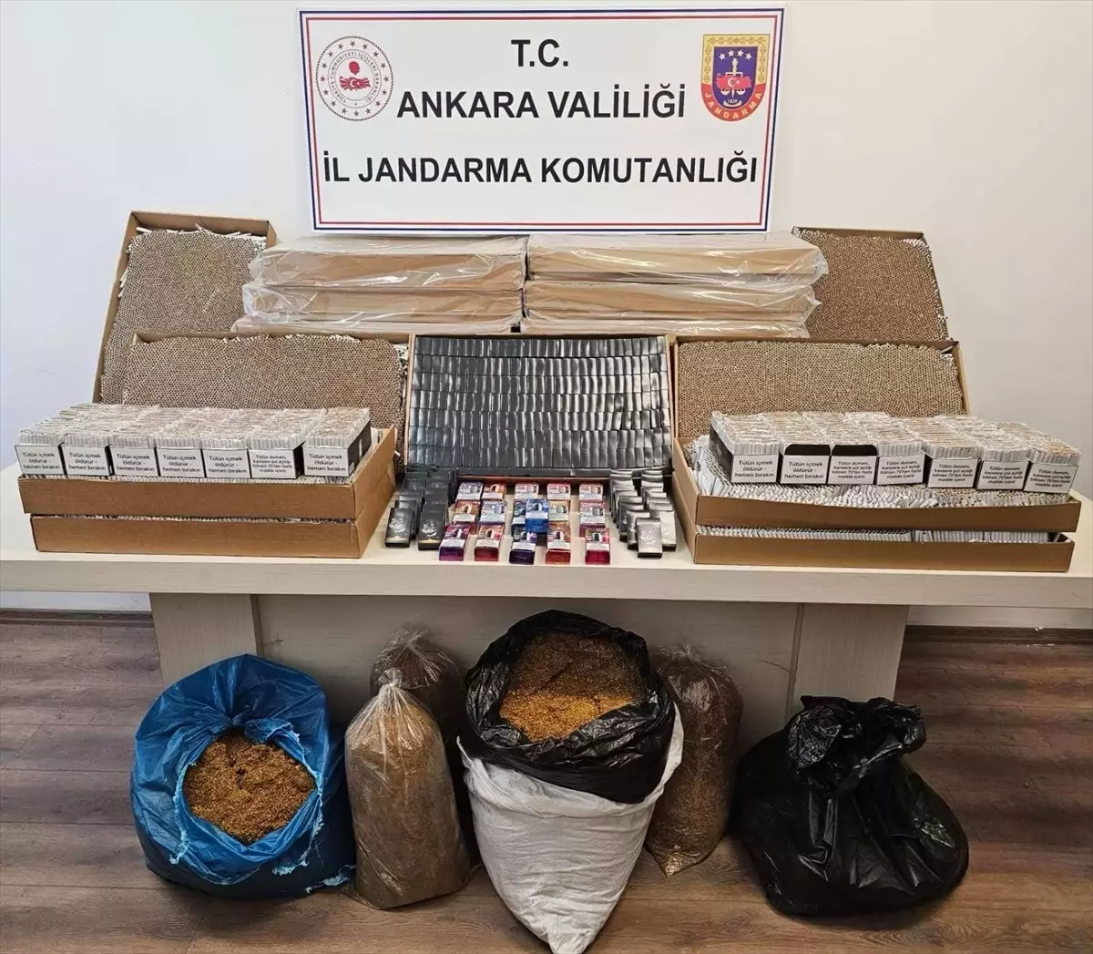 Ankara\'da Kaçakçılık Operasyonu