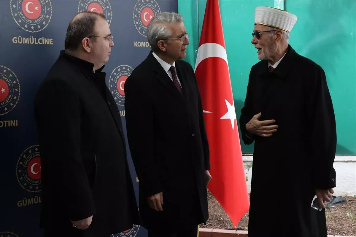 Batı Trakya\'da Bayramlaşma Töreni