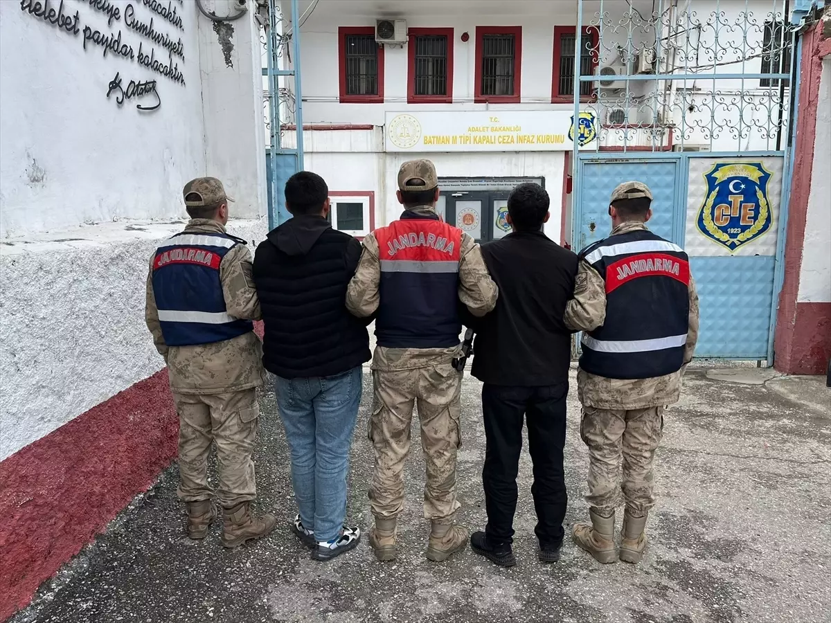 Batman\'da 2 Firari Hükümlü Yakalandı
