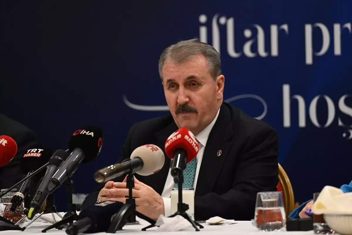 Destici: Huzur ve mutluluk önceliğimiz