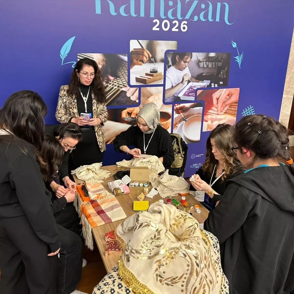 Beypazarı El Sanatları Külliye\'de Sergilendi