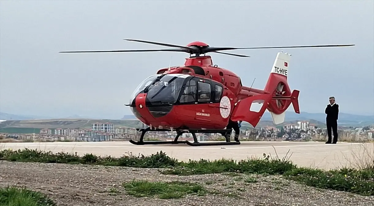 Beypazarı\'nda Beyin Kanaması Geçiren Hasta Ankara\'ya Sevk Edildi