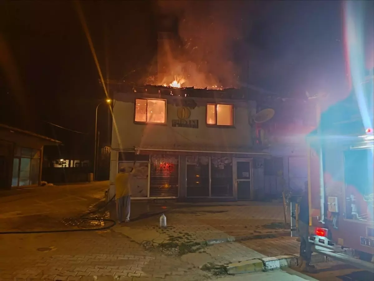 Bilecik\'te Yangın Söndürüldü