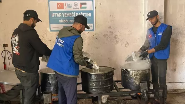 Bingöl, Gazze’de İftara Destek
