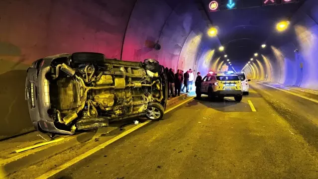 Bitlis’te Tünel Kazası: 2 Yaralı