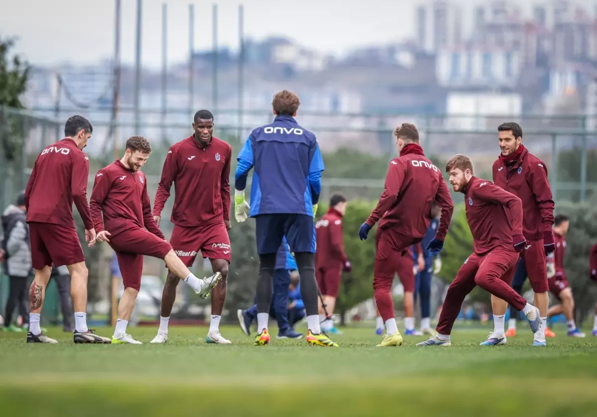 Trabzonspor Fenerbahçe Maçına Hazırlanıyor