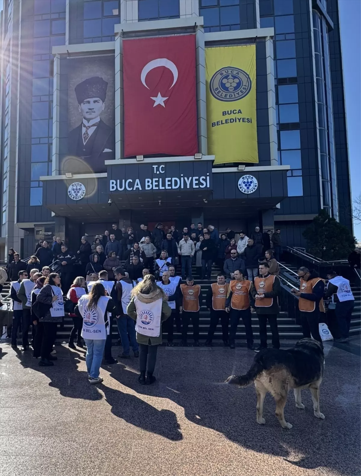 Buca Belediyesinde İş Bırakma Eylemi