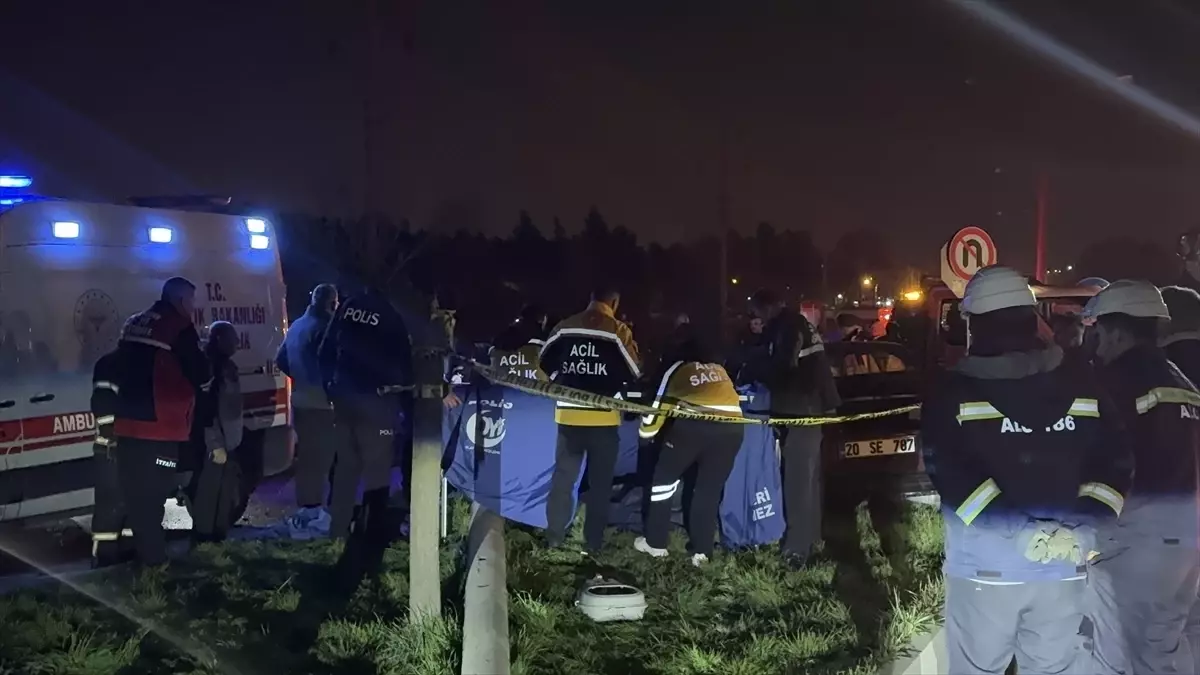 Burdur\'da Trafik Kazası: 1 Ölü, 1 Yaralı