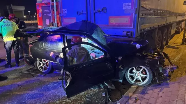 Bursa’da Otomobil Kazası