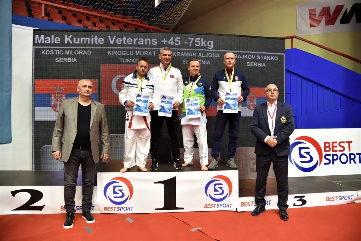 Murat Kıroğlu Balkan Karate Şampiyonu