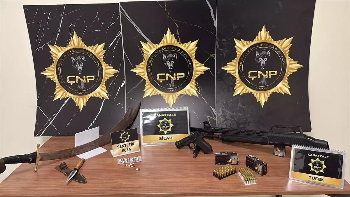 Çanakkale\'de Huzur Uygulaması: 2 Tutuklama