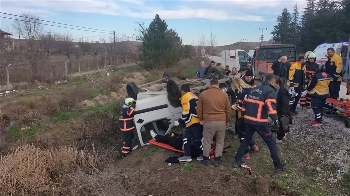 Çankırı\'da Trafik Kazası: 4 Yaralı