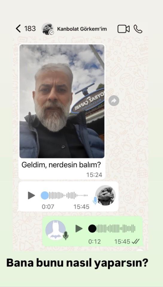 Celil Nalçakan, Kanbolat Görkem Arslan'la son mesajlaşmasını paylaştı