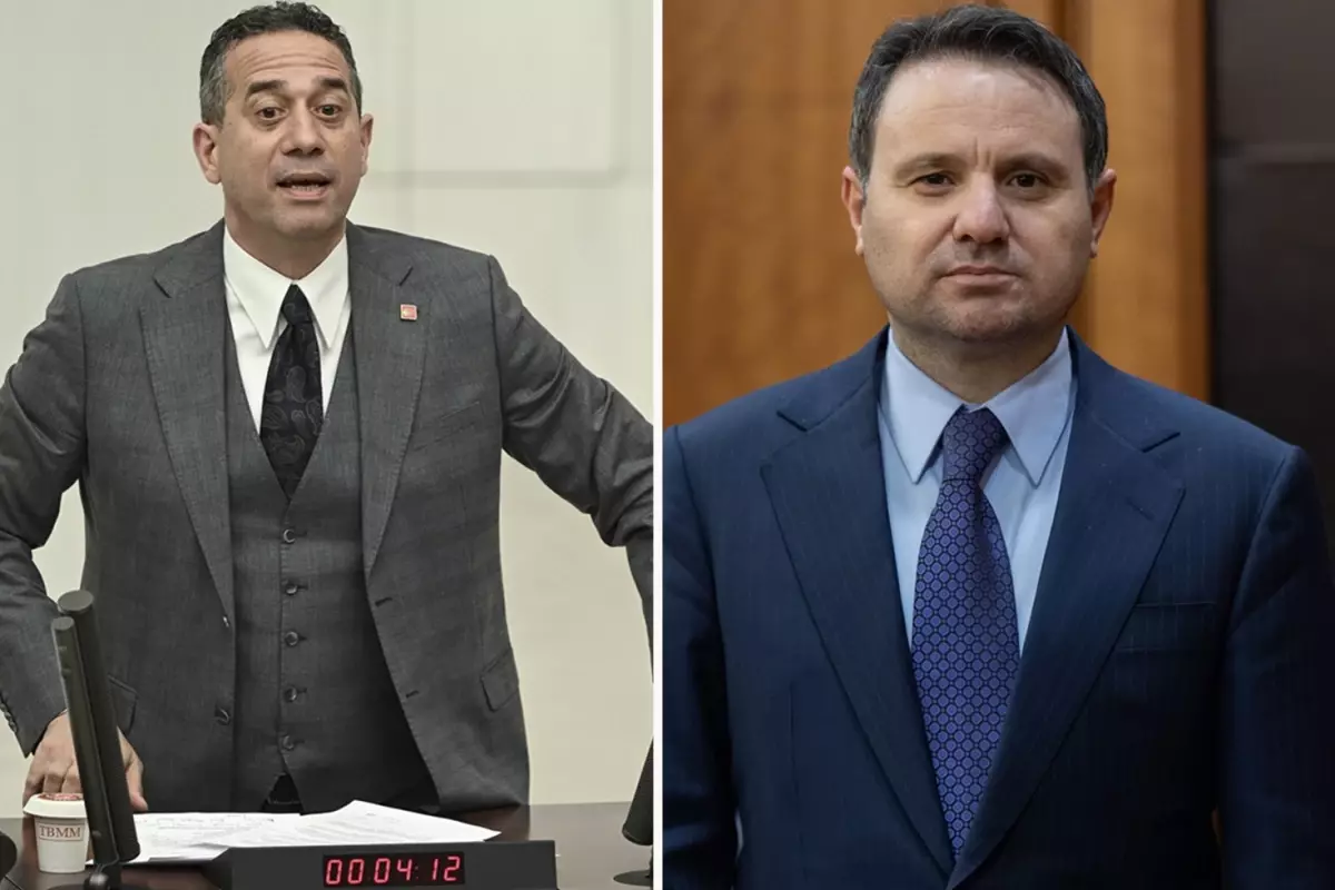 CHP\'li Başarır Meclis\'teki kavgadan önce Gürlek\'le selamlaşmış