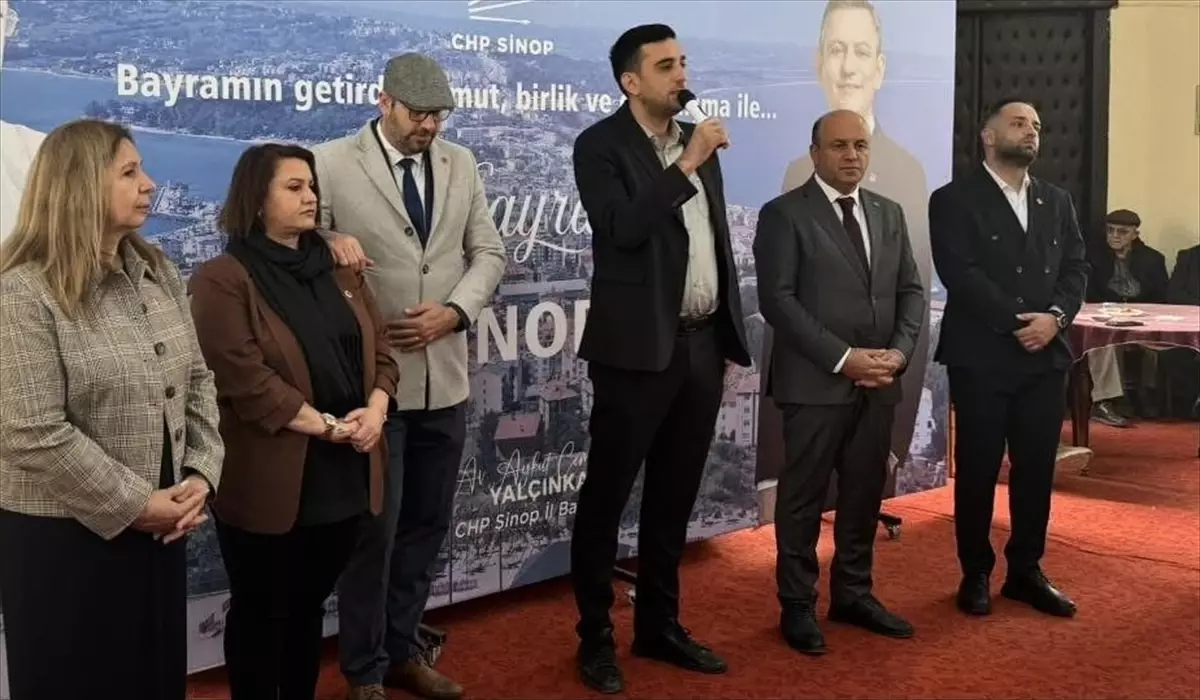 CHP Sinop\'ta Bayramlaşma Programı