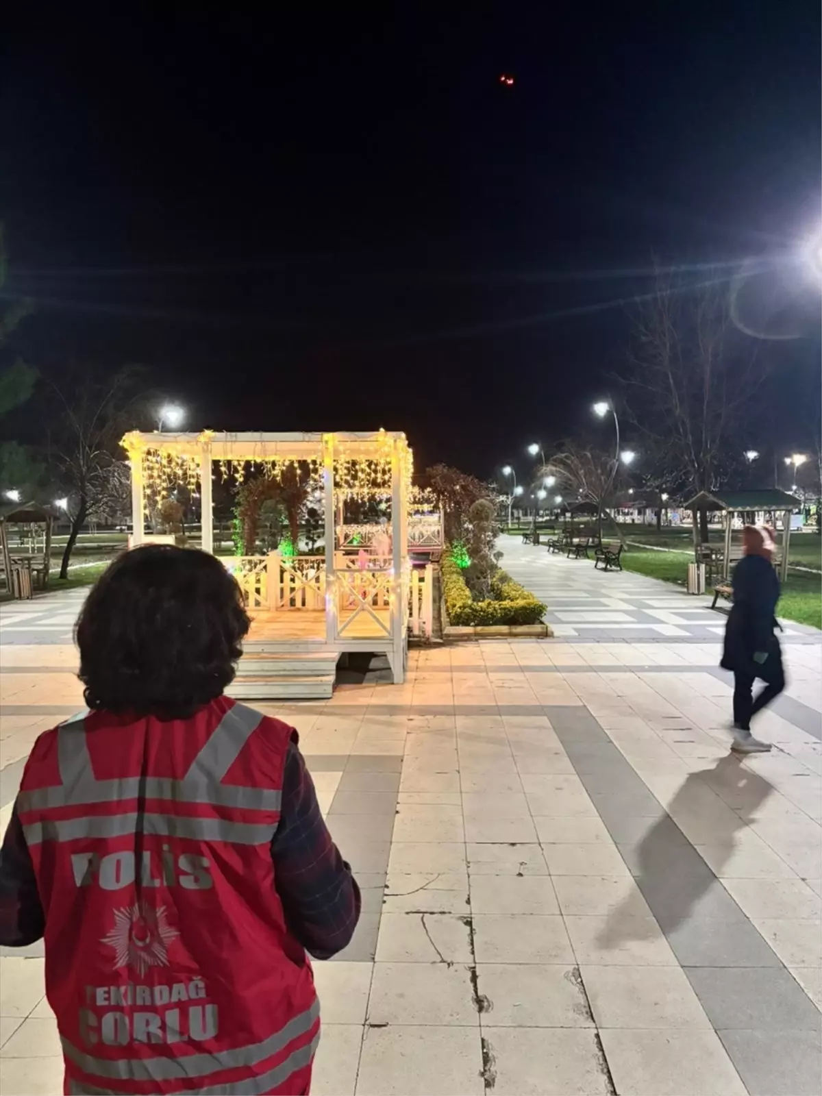 Çorlu\'da Dron Destekli Denetimler Sürüyor