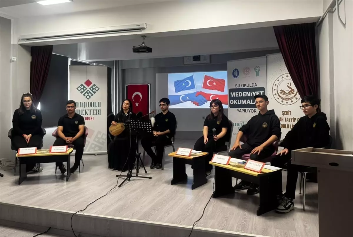 Çorum\'da "Doğu Türkistan" paneli gerçekleştirildi