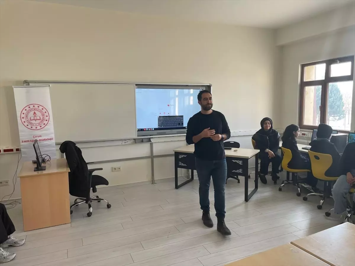 Çorum\'da Öğrencilere Yapay Zeka Eğitimi