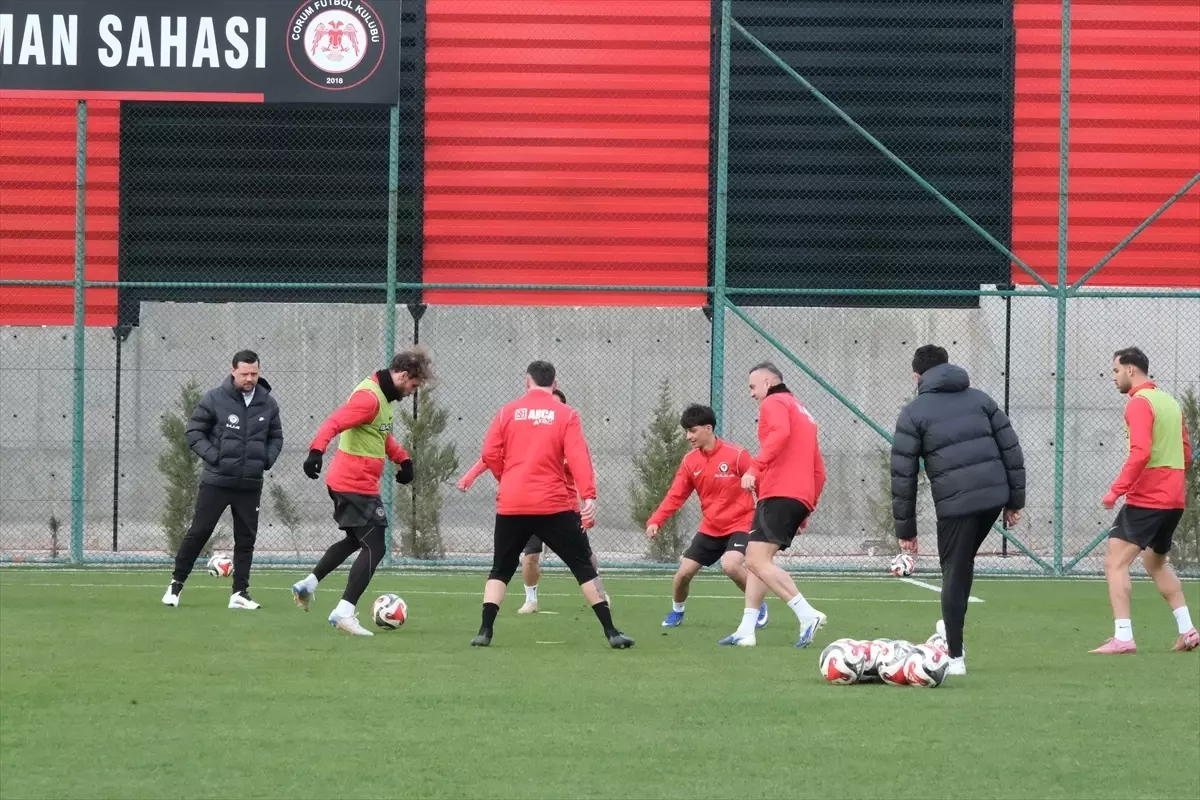 Çorum FK, Hatayspor Maçına Hazırlanıyor