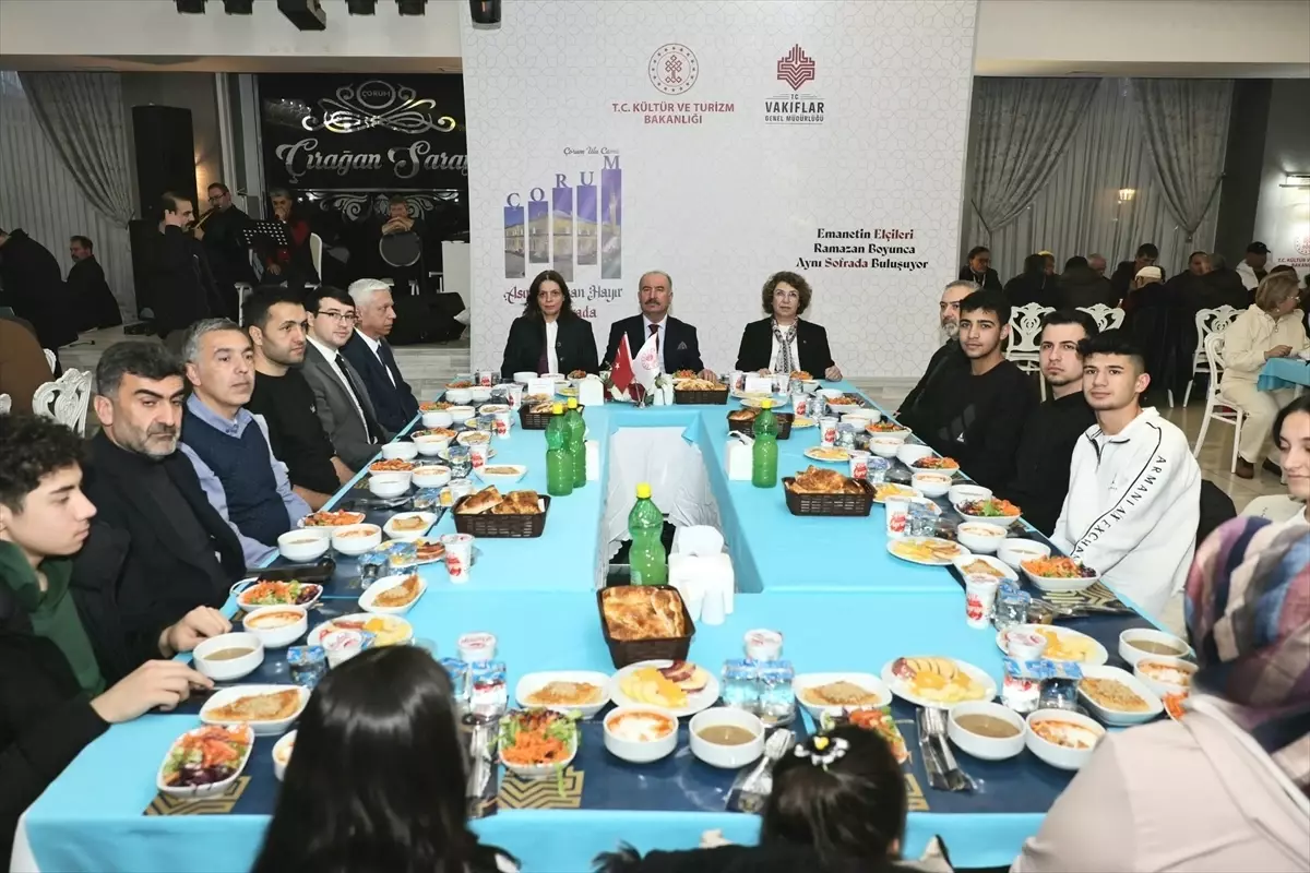 Çorum\'da İftar Programı Düzenlendi