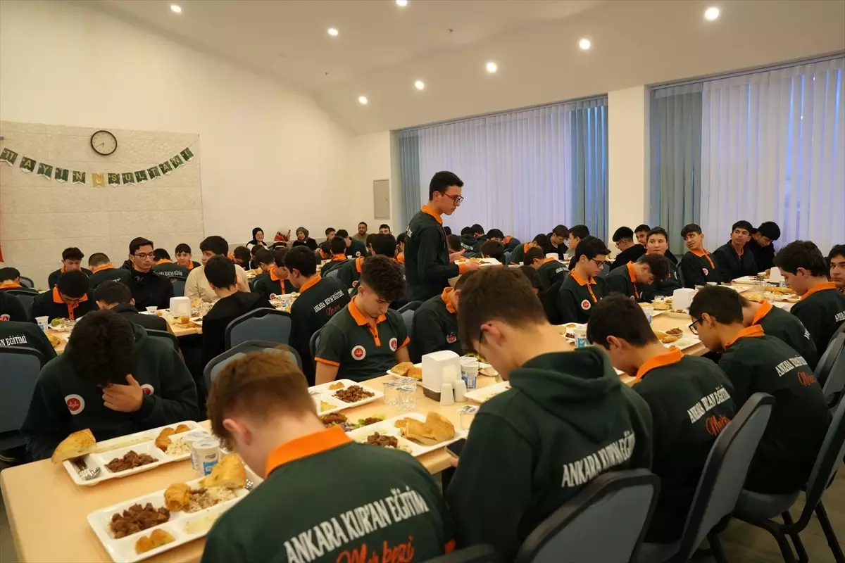 Çubuk\'ta Hafızlık Eğitimi İftarı