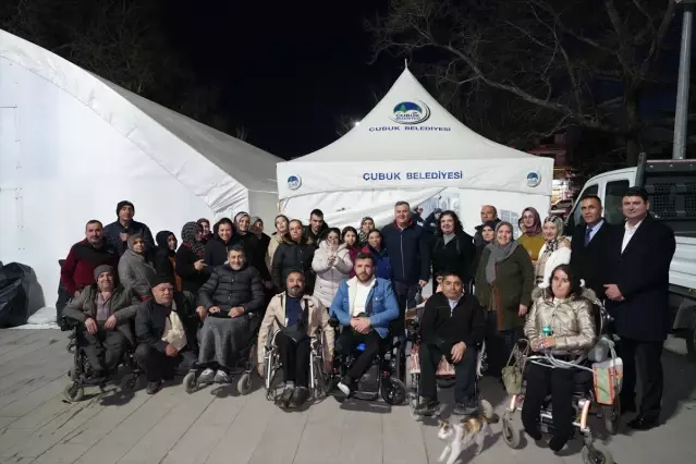 Çubuk’ta Engelli Bireyler İçin İftar Programı