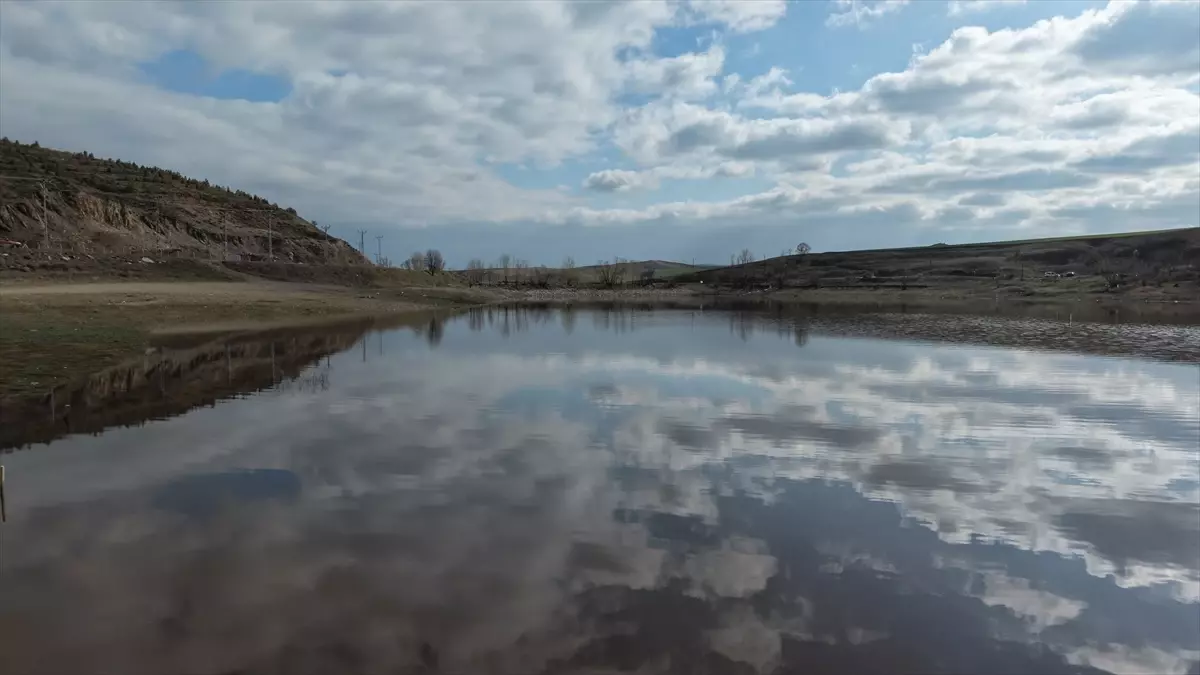 Kızılca Göleti Yeniden Su Tutmaya Başladı