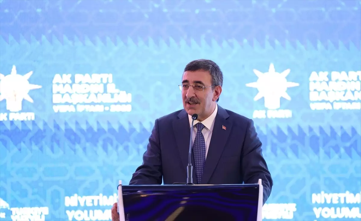 Cumhurbaşkanı Yardımcısı Yılmaz, Mardin\'de iftar programında konuştu Açıklaması