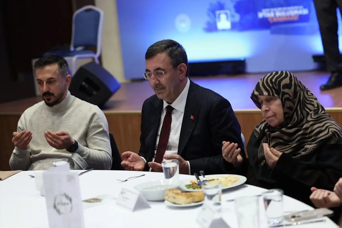 Cumhurbaşkanı Yardımcısı Yılmaz, Şehit Aileleri ve Gaziler ile İftar Buluşması\'nda konuştu Açıklaması