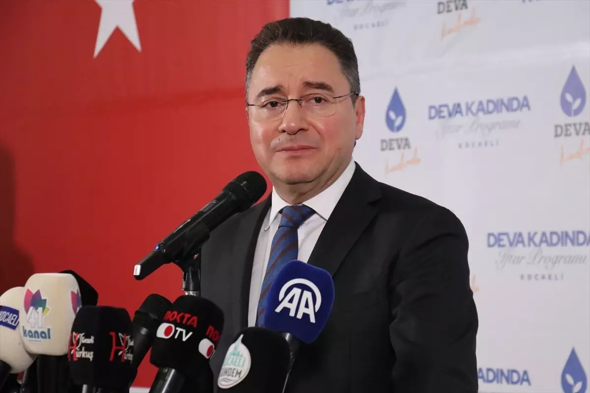 Ali Babacan Kocaeli\'de İftar Programında Konuştu