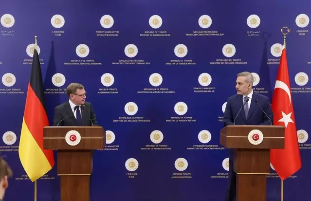 Dışişleri Bakanı Fidan, Almanya Dışişleri Bakanı Wadephul ile ortak basın toplantısında konuştu Açıklaması