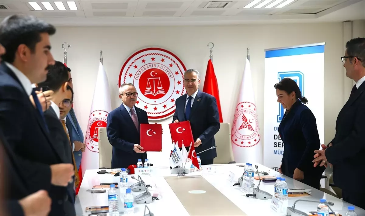 Diyarbakır Cumhuriyet Başsavcılığı ile İl Sağlık Müdürlüğü arasında iş birliği protokolü imzalandı