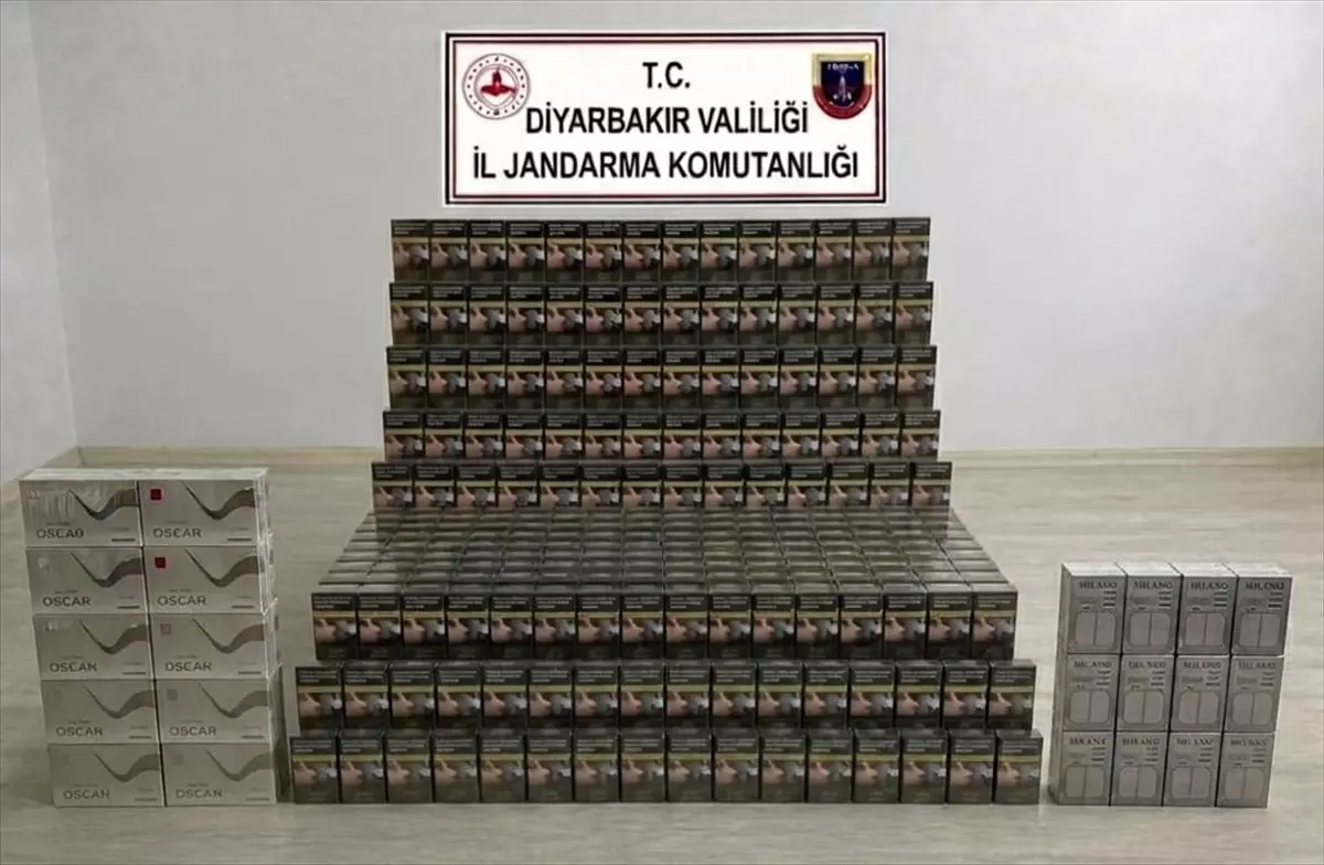 Diyarbakır\'da Kaçakçılık Operasyonu